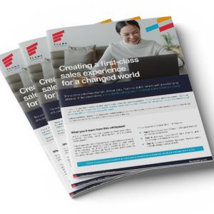 Creating a first-class sales experience for a changed world whitepaper cover