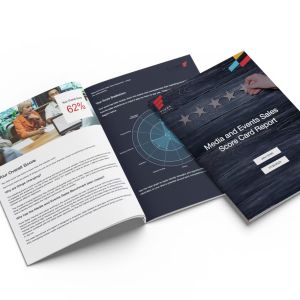 media and events sales scorecard printed personalised report